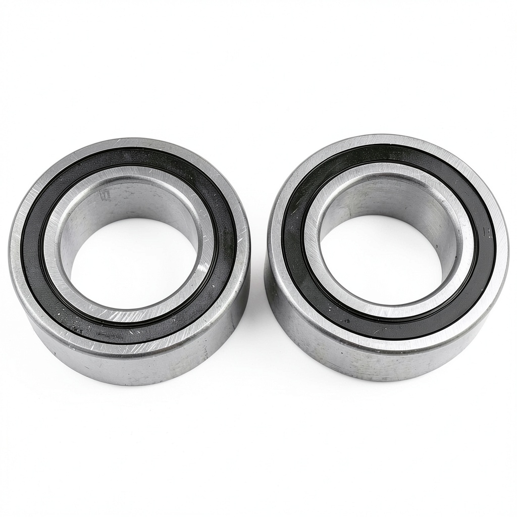 Bearing installed in a car air‑conditioning compressor