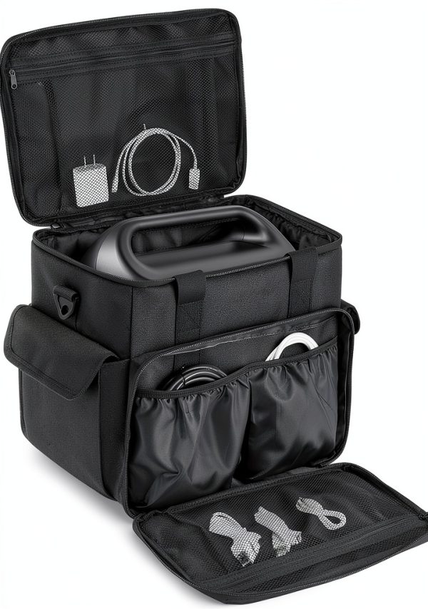 LEFOR·Z Portable Power Case Black XLarge Polyester-0