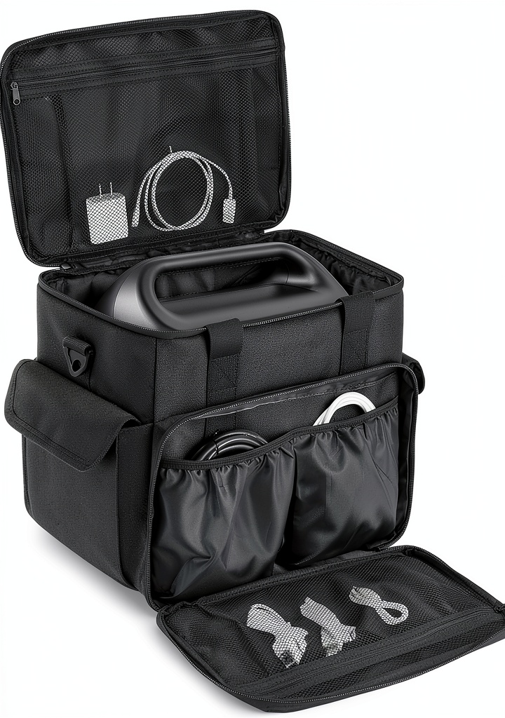 LEFOR·Z power station case being carried on a hiking trail