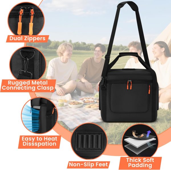 Undomip Portable Power Station Bag BLACK-4