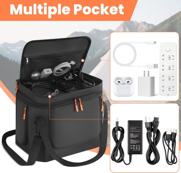 Undomip Portable Power Station Bag BLACK-1