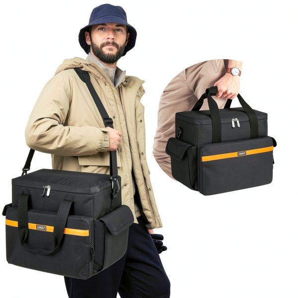 LEFOR·Z Portable Power Case Black XLarge Polyester-5