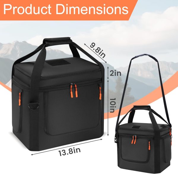 Undomip Portable Power Station Bag BLACK-2