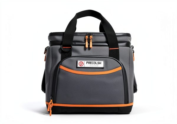 FRECOLSH Travel Power Station Carry Bag Grey XL Hard-Molded Bottom-5