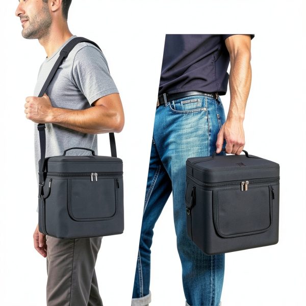 Undomip River 2 Pro Portable Power Bag Black Shoulder Strap-5