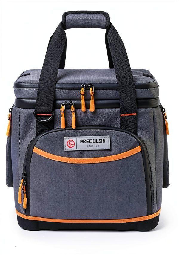 FRECOLSH Travel Power Station Carry Bag Grey XL Hard-Molded Bottom-7