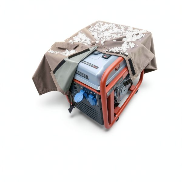 Generator Cover Alloxity 32 Inch Outdoor Oxford Fabric Black Grey-7