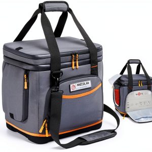 Jackery Power Station Travel Bag FRECOLSH XL Grey Waterproof Polyester-0