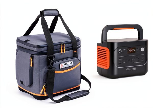 Jackery Power Station Travel Bag FRECOLSH XL Grey Waterproof Polyester-1