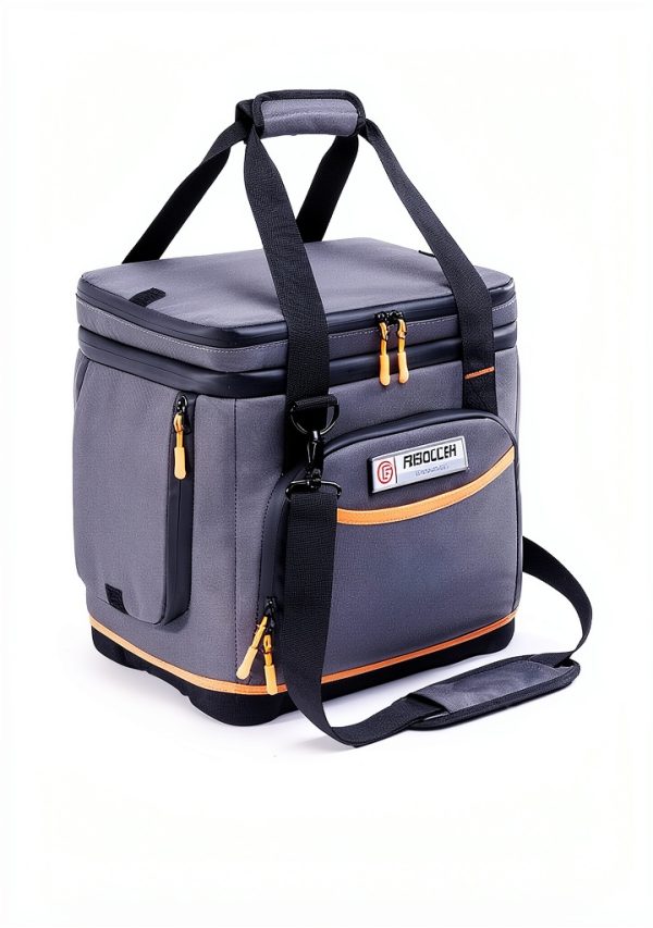 FRECOLSH Travel Power Station Carry Bag Grey XL Hard-Molded Bottom-1