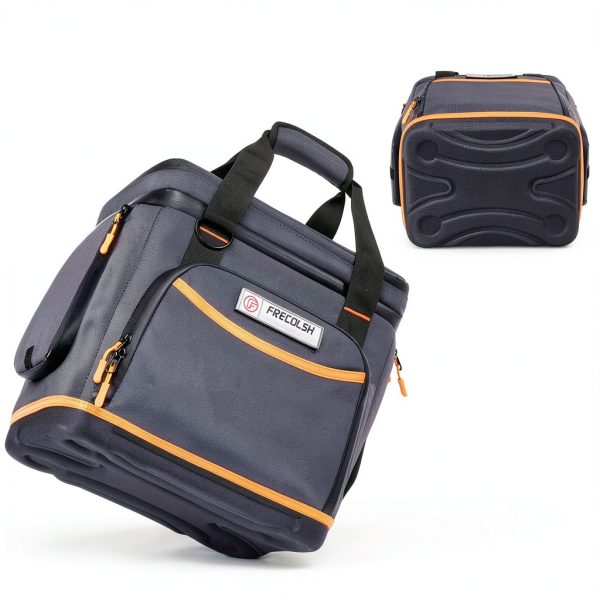 Jackery Power Station Travel Bag FRECOLSH XL Grey Waterproof Polyester-2