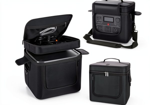 Undomip River 2 Pro Portable Power Bag Black Shoulder Strap-0