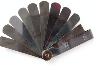 CTA Tools A315 Feeler Gauge Set 9‑Blade Standard with Metric Ruler,-0