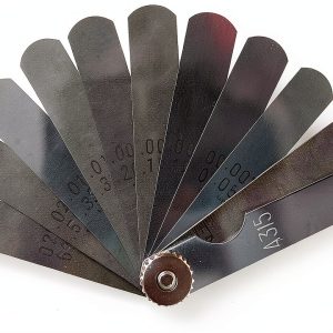 CTA Tools A315 Feeler Gauge Set 9‑Blade Standard with Metric Ruler,-0