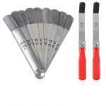 Offset Valve Tappet Feeler Gauge A308 Bonbo 11-Blade 0.004-0.014 in-0