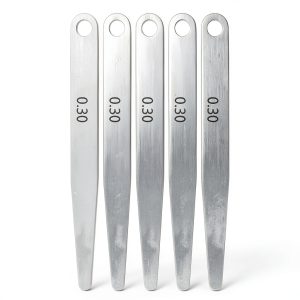 Feeler Gauge HARFINGTON 5pcs 0.3mm Thickness 65MN Steel Single Blade-0