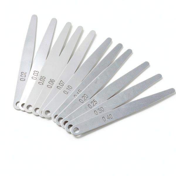 Feeler Gauge HARFINGTON 5pcs 0.3mm Thickness 65MN Steel Single Blade-4