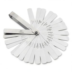 Stainless Steel Feeler Gauge Set XWG 32-Piece 0.02-1.0mm Rust‑Proof-0