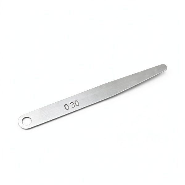 Feeler Gauge HARFINGTON 5pcs 0.3mm Thickness 65MN Steel Single Blade-2