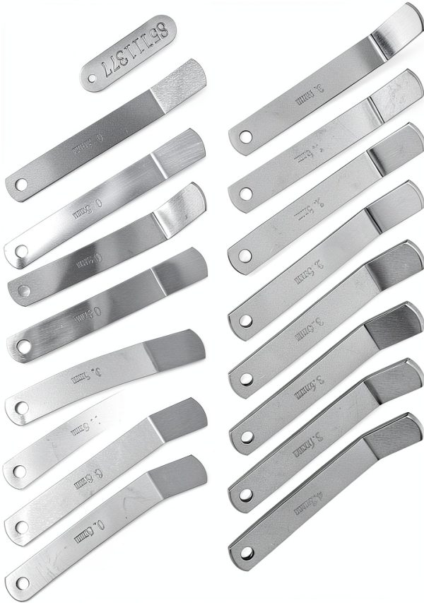 Feeler Gauge Set 15pcs by ShenBrala for Jake Brake on Volvo D12 D13-5