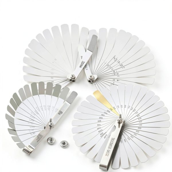 Stainless Steel Feeler Gauge Set Johnnyue 32 Blade Dual & Offset-1