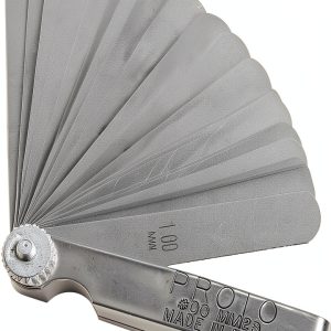 Stanley Proto J00MM25 25-Blade Metric Feeler Gauge Set Classic Brushed-0