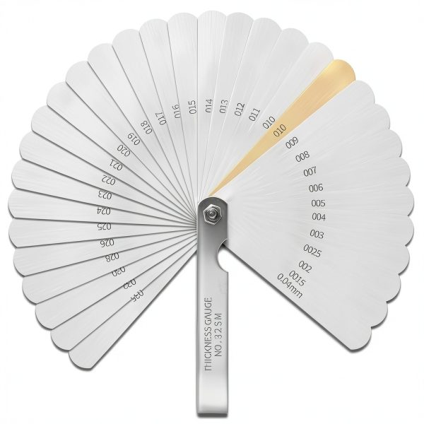 Feeler Gauge Bivethoi 32-Blade 0.05-1mm Manganese Steel 89mm-0