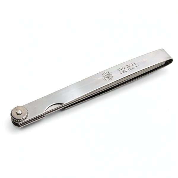 Feeler Gauge uxcell 0.02-1mm Thickness Gap Filler 6" Long Silver-2