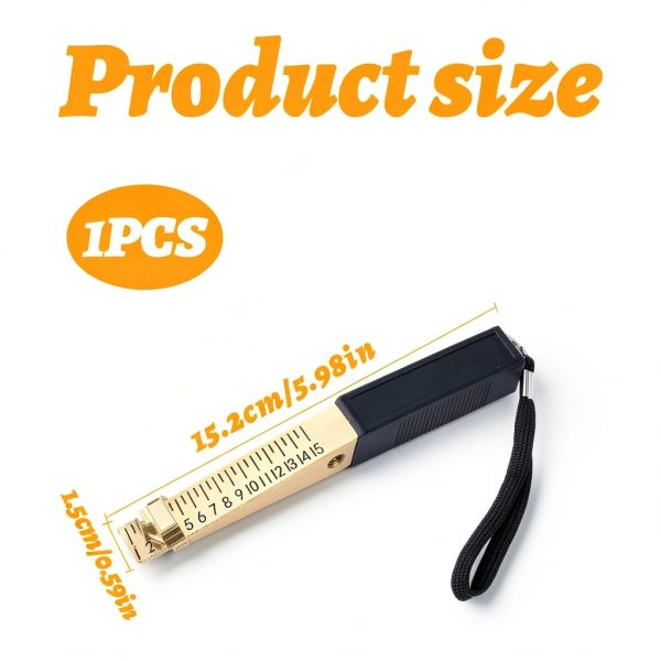 Fire Door Gap Gauge by Generic 0.5mm Precision, 5.98in Compact-1