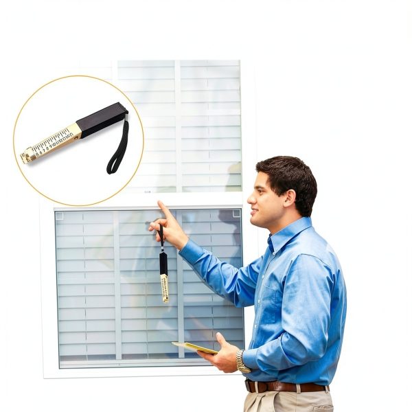 Fire Door Gap Gauge by Generic 0.5mm Precision, 5.98in Compact-5