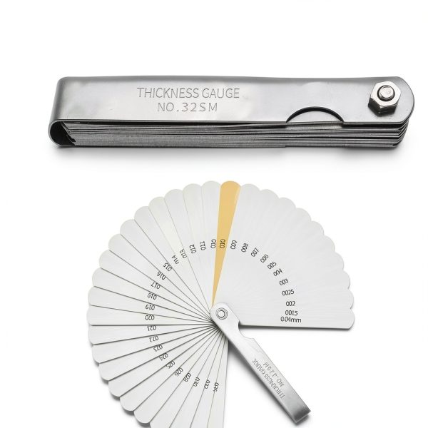 Feeler Gauge Bivethoi 32-Blade 0.05-1mm Manganese Steel 89mm-1