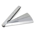 Feeler Gauge uxcell 0.02-1mm Thickness Gap Filler 6" Long Silver-0