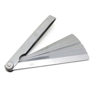 Feeler Gauge uxcell 0.02-1mm Thickness Gap Filler 6" Long Silver-0