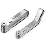 Stainless Steel Feeler Gauge Set 32 Blade + 16 Offset by SLNIHAMS-0
